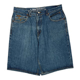 Lrg Denim Shorts - 36W 12L Blue Cotton