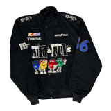 Racing Team Nascar Varsity Jacket - 3XL Black Cotton