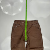 Carhartt Double Knee Carpenter Pants - 32W 27L Brown Cotton