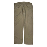 Bulwark Cargo Pants - 36W 32L Khaki Cotton