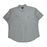 Polo By Ralph Lauren Short Sleeve Shirt - 2XL Blue Cotton