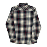 Levis Checked Flannel Shirt - Small Multicoloured Cotton