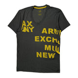 Armani Exchange T-Shirt - Small Gray Cotton