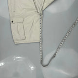 American Eagle Cargo Shorts - 34W 11L Beige Cotton