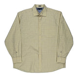 Tommy Hilfiger Checked Shirt - XL Yellow Cotton