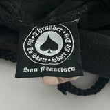 Flame Logo Thrasher Graphic Hoodie - Medium Black Cotton Blend