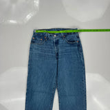 Levis 501 Jeans - 27W UK 8 Blue Cotton