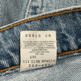 Made In USA Levis 560 Jeans - 34W 30L Light Wash Cotton