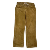 Levis Boot Cut Cord Pants - 31″ Waist Brown Cotton