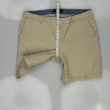 Tommy Hilfiger Chino Shorts - 36W 8L Beige Cotton
