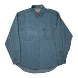 Levis Shirt - Large Blue Cotton