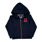 Age 5 Tommy Hilfiger Hoodie - Small Navy Cotton Blend