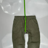 Carhartt Double Knee Carpenter Pants - 30W 31L Green Cotton