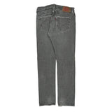 501 Levis Jeans - 33W 35L Gray Cotton