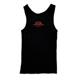 Harley Davidson Let It Roll Harley Davidson Graphic Tank Top - Medium Black Cotton