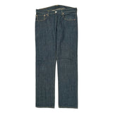 501 Levis Jeans - 36W 34L Blue Denim