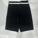 Dickies Shorts - 32W 11L Black Cotton Blend