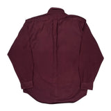Ralph Lauren Shirt - Large Burgundy Cotton