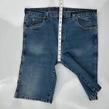 Dickies Denim Shorts - 36W 11L Blue Denim