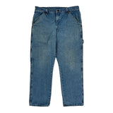 Wrangler Carpenter Jeans - 34W 30L Blue Cotton