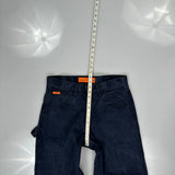 Riggs Carpenter Trousers - 32W 30L Blue Cotton