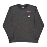 Core Values Carhartt Long Sleeve T-Shirt - XL Gray Cotton