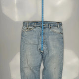 Made In USA Levis Jeans - 35W 30L Light Wash Cotton