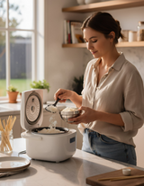 Anygleam Silver Rice Bowls – 5Pcs Big Stainless Steel, Single-Layer Anti-Scalding Cooking Utensils