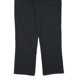 DICKIES Mens Regular Fit Black Cotton Blend Trousers W32 L31 Workwear Zip