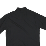 PIERRE CARDIN Mens Black & White Rayon Short Sleeve Shirt L Stylish Tropical