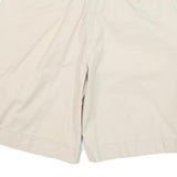 TOMMY HILFIGER Mens Shorts Cream Casual Classic Fit L W31 Cotton Blend
