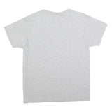 HANES Mens Grey River Glen School Graphic T-Shirt M Short Sleeve Crew Neck