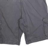 CARHARTT Mens Cargo Shorts Grey Relaxed Fit L W34 Cotton Blend Workwear