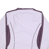 WILSON Womens Purple Zip Jacket M Polyester Lightweight Sportswear