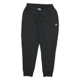 CHAMPION Mens Joggers Black L W28 L27 Cotton Blend Slim Fit Ribbed Cuffs