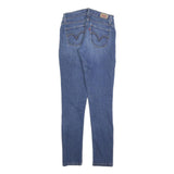 LEVI'S 524 Womens Blue Slim Skinny Denim Medium Wash Jeans W26 L30 Stretch