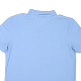 NAUTICA Mens Blue Short Sleeve Plain 2XL Casual Polo Shirt Cotton Blend