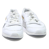 REEBOK Classic Leather Mens Trainers White Navy & Yellow Leather UK 11 Retro