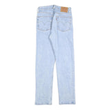 LEVI'S 501 BIG E Womens Jeans Blue Regular Straight Denim Light W25 L28 Classic