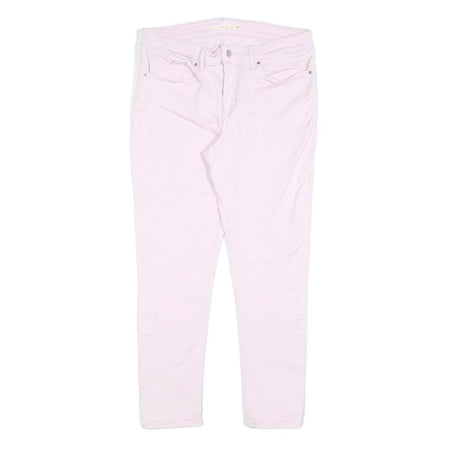LEVI'S 711 Womens Jeans Pink Slim Skinny Denim W30 L28 Stretch Cotton Blend