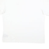 BARBOUR Mens White Short Sleeve Plain 2XL Polo Shirt Cotton Blend Classic Fit