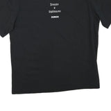 DREAMS X NIGHTMARES Mens Black XL Graphic T-Shirt Short Sleeve Crew Neck Cotton