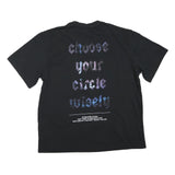 DREAMS X NIGHTMARES Mens Black XL Graphic T-Shirt Short Sleeve Crew Neck Cotton
