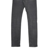 LEVI'S 510 BIG E Mens Jeans Black Slim Skinny Denim Medium W27 L32 Slim Fit Zip