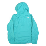 THE NORTH FACE Womens Blue Outdoor Jacket XL Polyester Blend Plain Lightweight