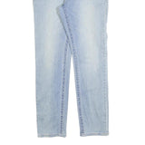 TRUE RELIGION Womens Slim Light Blue Denim Jeans W28 L28 Zip Casual Stretch