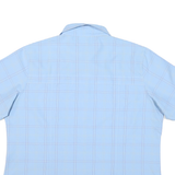 JACK WOLFSKIN Womens Blue Checked Shirt 2XL Travel Outdoor Casual Button Up