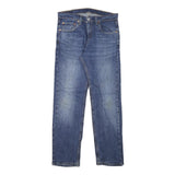LEVI'S 505 Mens Jeans Blue Regular Straight Denim Rinse W32 L30 Classic Fit Zip