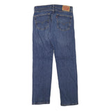 LEVI'S 505 Mens Jeans Blue Regular Straight Denim Rinse W32 L30 Classic Fit Zip