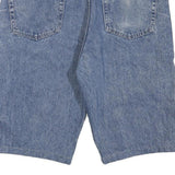 WRANGLER Mens Shorts Blue Denim XL W36 Classic Cotton Blend Casual Summer